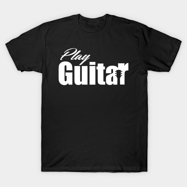 Play Guitar T-Shirt by Jldigitalcreations